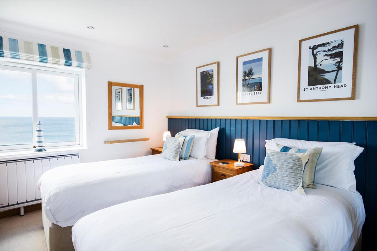 Marine Point, Mevagissey - Sensational Cliff Top Views Of Harbour And Bay 外观 照片