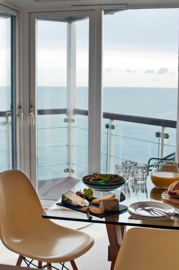 Marine Point, Mevagissey - Sensational Cliff Top Views Of Harbour And Bay 外观 照片